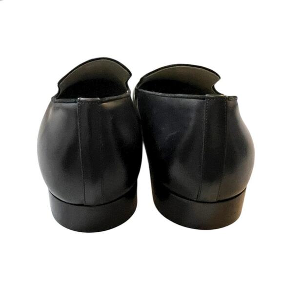 Moses Grace Italian Leather Slip-On Flats | Black | Size 41 | Luxury Designer - Picture 6 of 8
